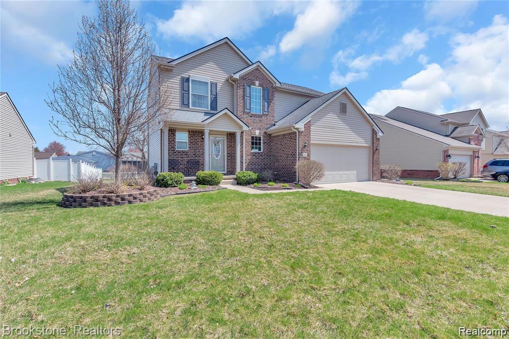 442 Princeton Drive, South Lyon, MI 48178 — front exterior