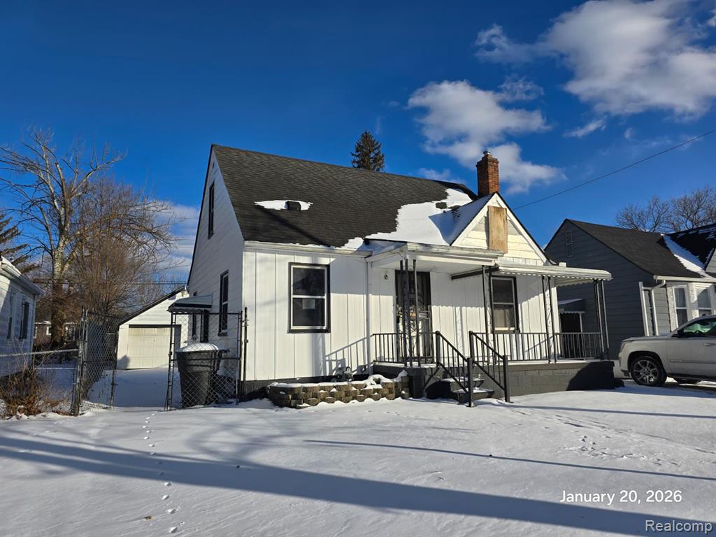 20218 Monte Vista Street, Detroit, MI 48221 — front exterior