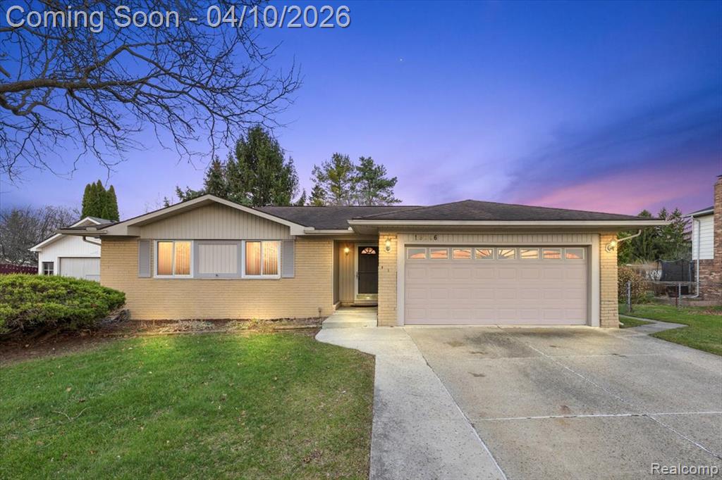 19246 Todd Drive, Clinton Twp, MI 48038 — front exterior