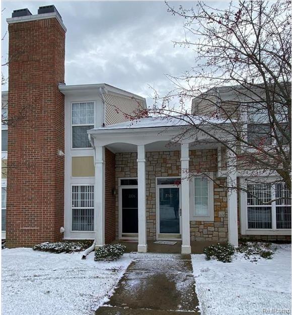 5556 PINE AIRES Drive, Sterling Heights, MI 48314 — front exterior