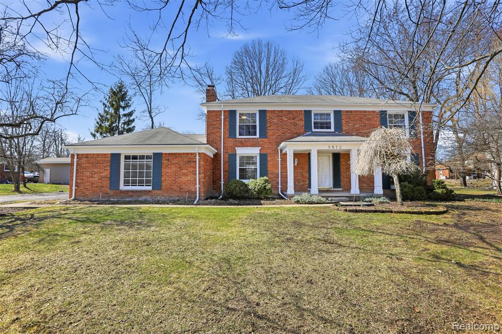 5972 Barnstable Court, West Bloomfield, MI — front exterior