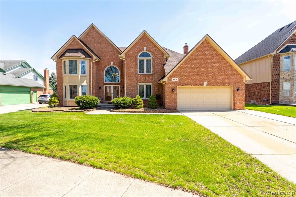 41116 Ginger Court, Sterling Heights, MI 48314 — front exterior