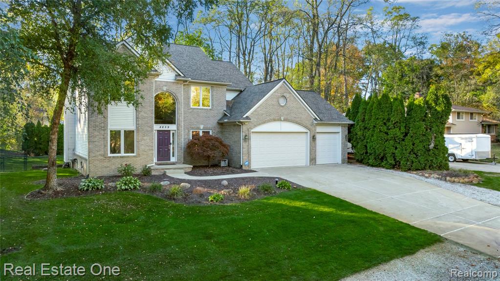 4659 Camelina Street, Commerce Twp, MI 48382 — front exterior
