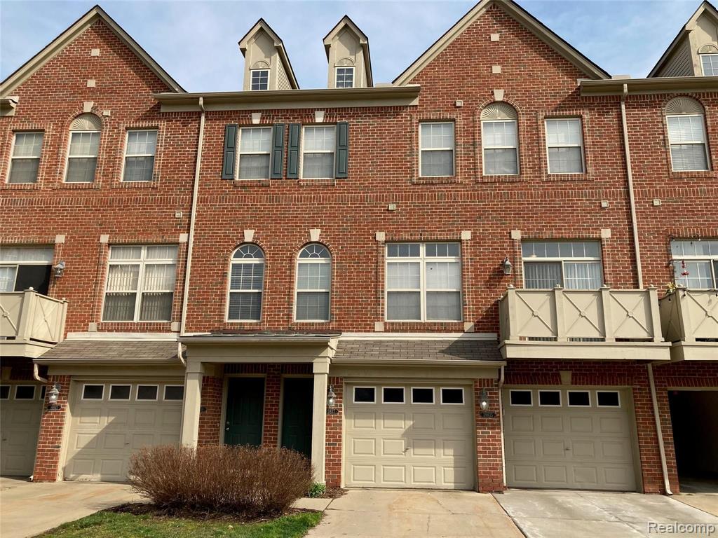 39837 Rockcrest Circle, Northville, MI — front exterior