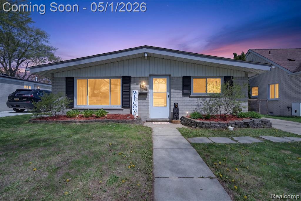 22813 Detour Street, Saint Clair Shores, MI 48082 — front exterior