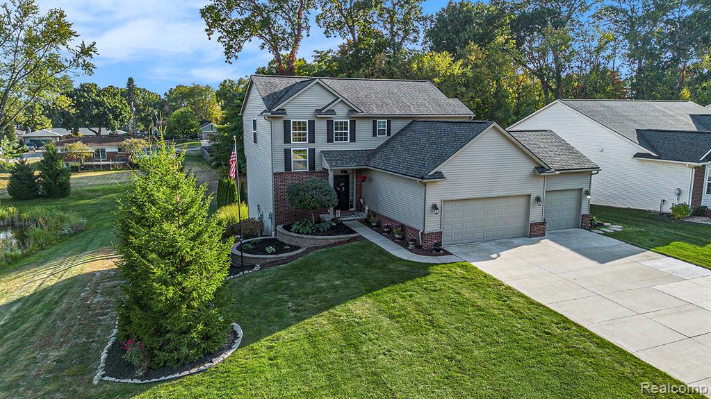 8023 Ivy Glen Park, White Lake, MI — front exterior