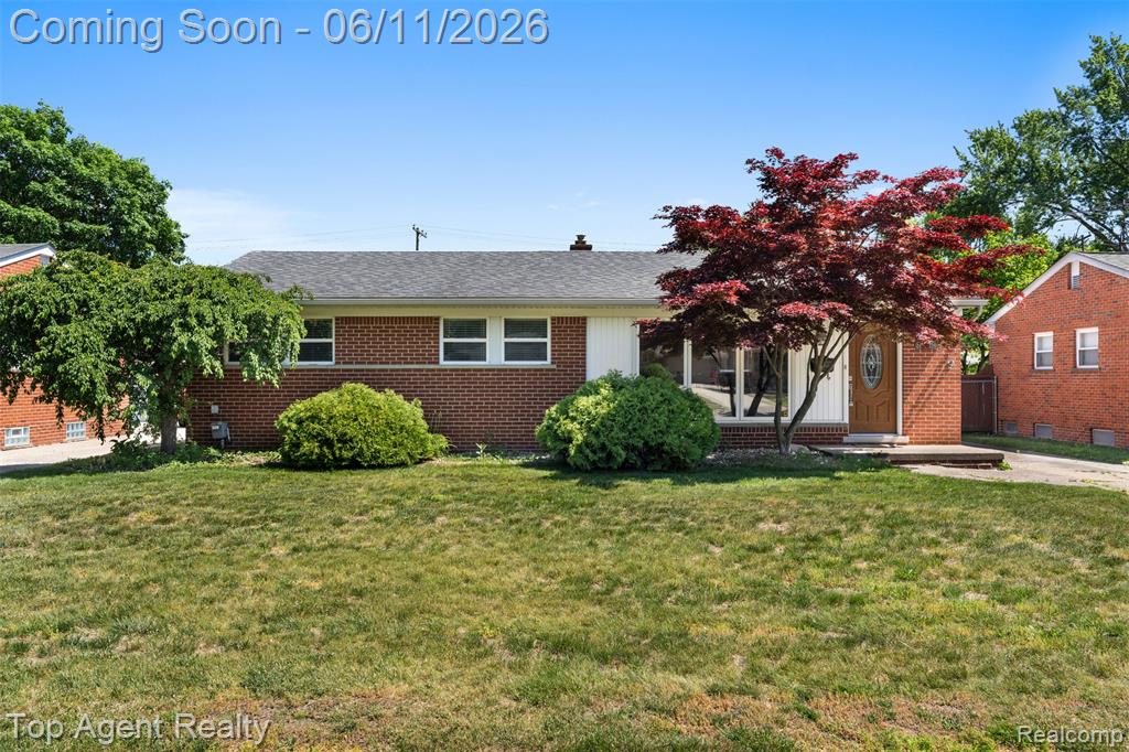 8908 Birkhill Drive, Sterling Heights, MI 48314 — front exterior