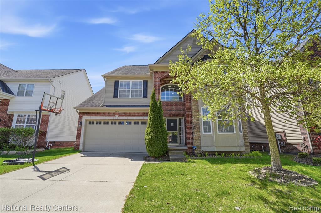 51161 Hallfield Street, Novi, MI — front exterior