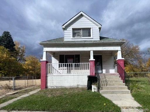 8445 LYFORD Street, Detroit, MI 48234 — front exterior