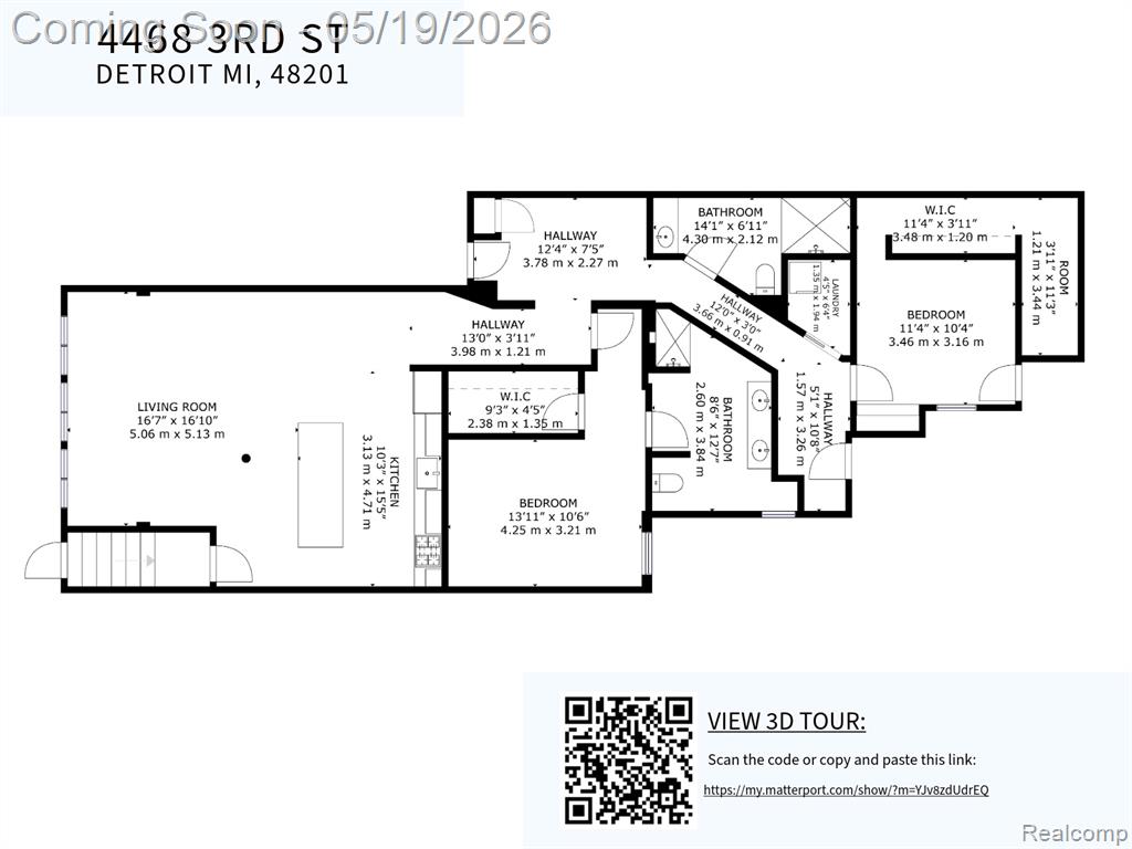4468 3RD Street, Detroit, MI 48201 — Photo 34