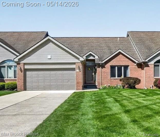 1822 Pebble Creek Drive, Canton, MI 48188 — front exterior