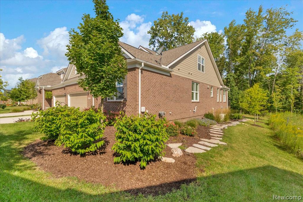 48614 Windfall Road, Novi, MI — front exterior
