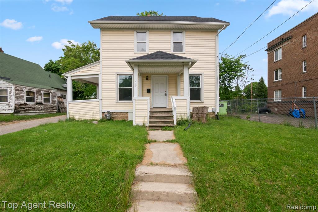 50 Henderson Street, Pontiac, MI 48341 — front exterior