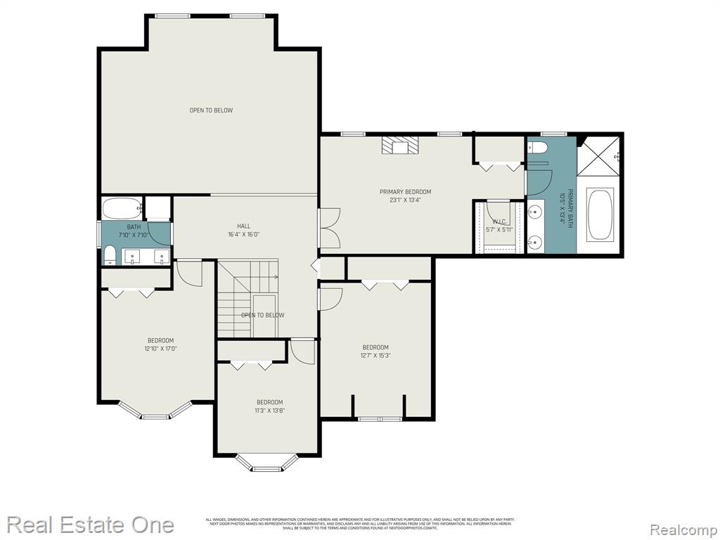 View of home floor plan