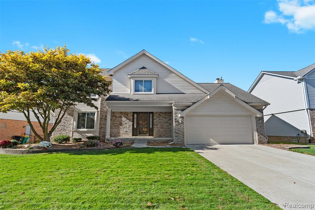 1883 Willowicke Drive, Wixom, MI 48393 — front exterior