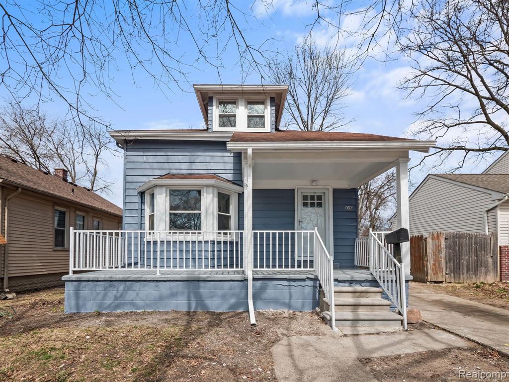 446 W BERNHARD Avenue, Hazel Park, MI 48030 — front exterior