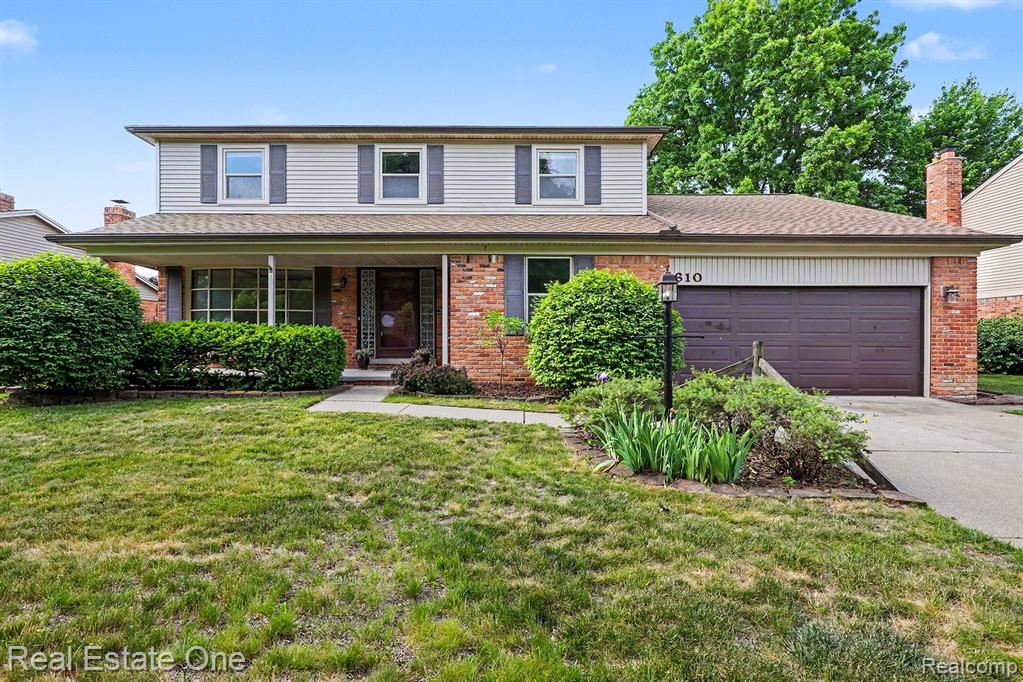 610 Thurber Drive, Troy, MI 48085 — front exterior