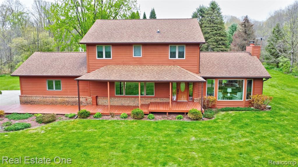 3960 Baldwin Road N, Ortonville, MI 48462 — front exterior
