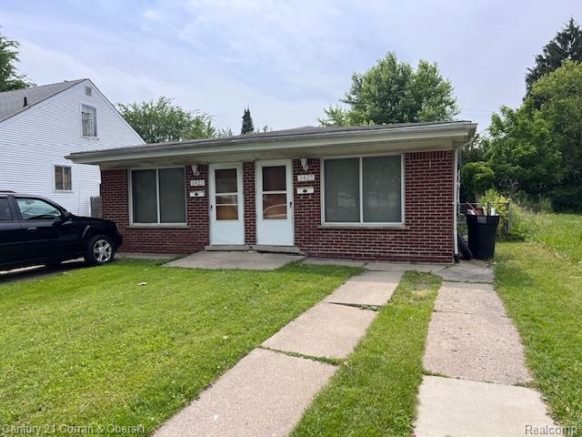 6423-25 EVERGREEN Road, Detroit, MI 48228 — front exterior
