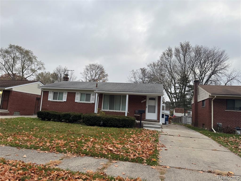 7352 Haller Street, Westland, MI — front exterior