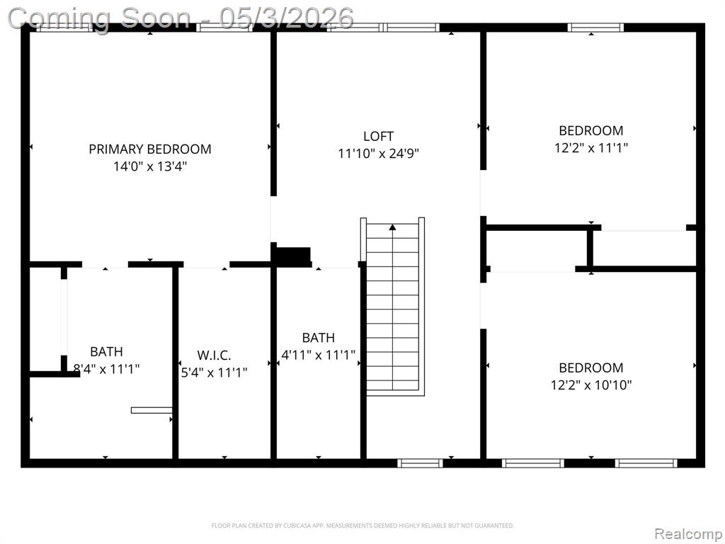 View of floorplan of finished lower level layout