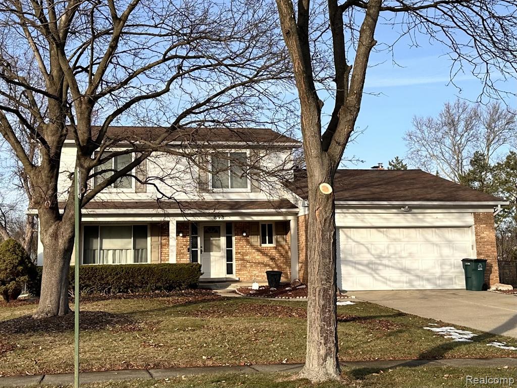 898 Portsmouth Drive, Troy, MI 48084 — front exterior