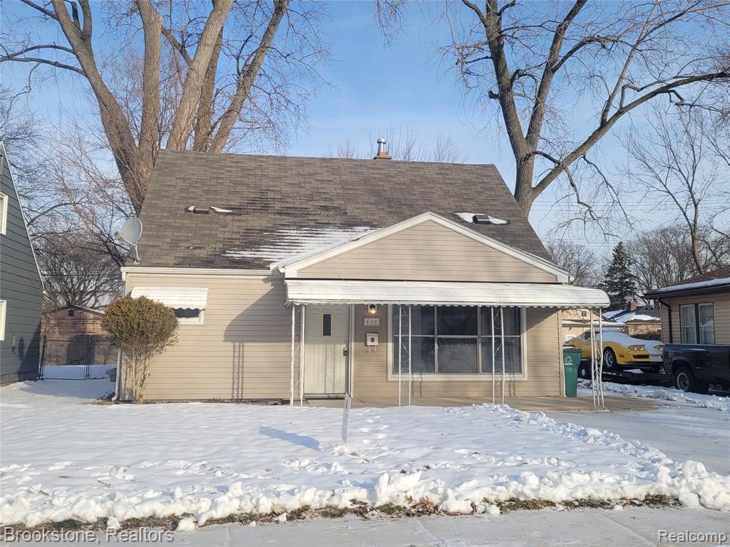 438 W Goulson Avenue, Hazel Park, MI 48030 — front exterior