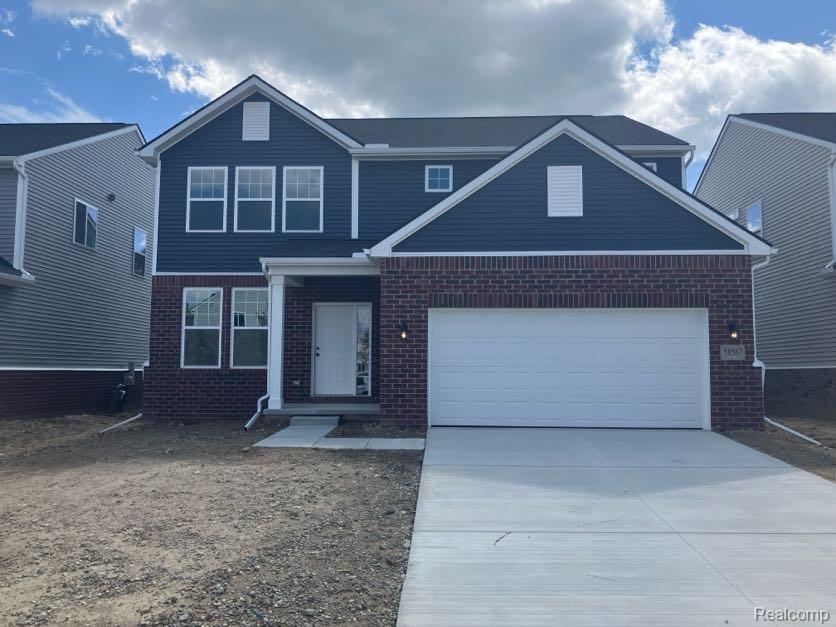 58567 LOSINO Drive, South Lyon, MI 48178 — front exterior