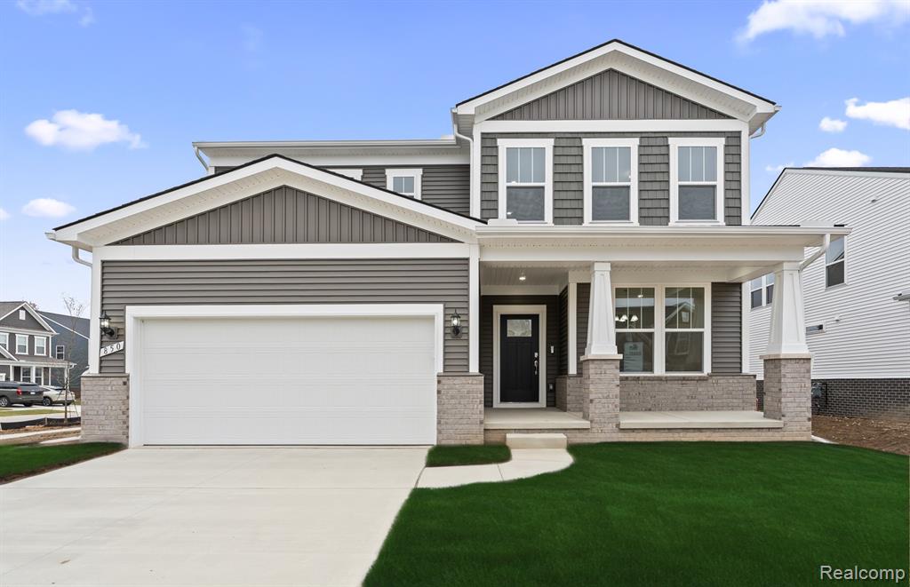 850 KUSS Drive, Saline, MI 48176 — front exterior