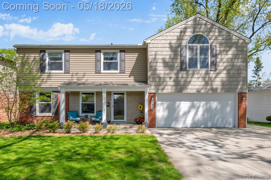 693 Langley Boulevard, Clawson, MI — front exterior
