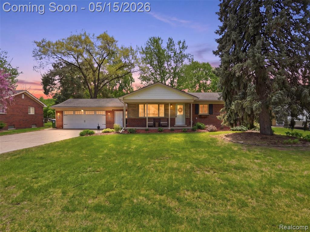 4574 Fella Street, Shelby Twp, MI 48316 — front exterior