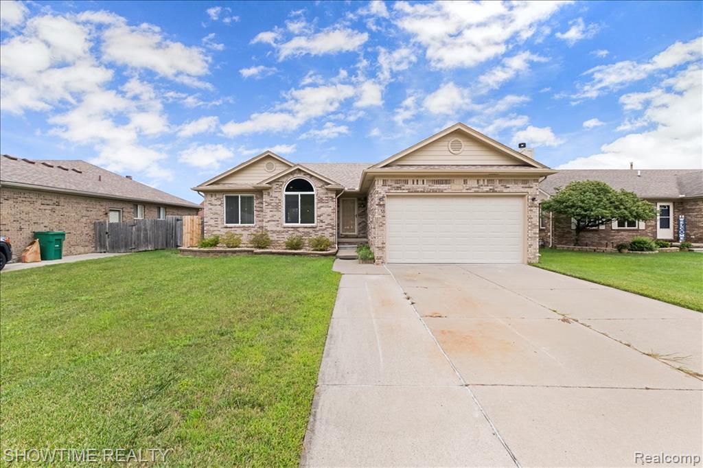 46132 Royal Drive, Chesterfield, MI — front exterior