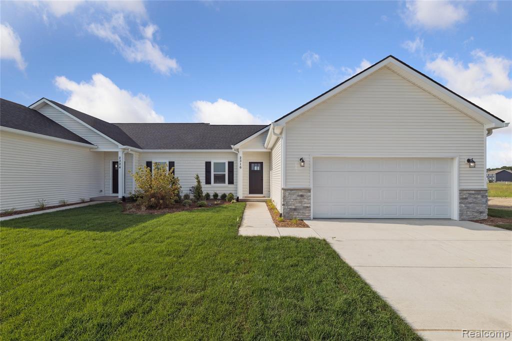 2260 Gilder Drive, Howell, MI 48843 — front exterior