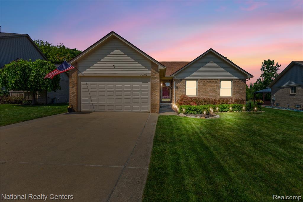 50049 Dove Lane, Chesterfield, MI — front exterior