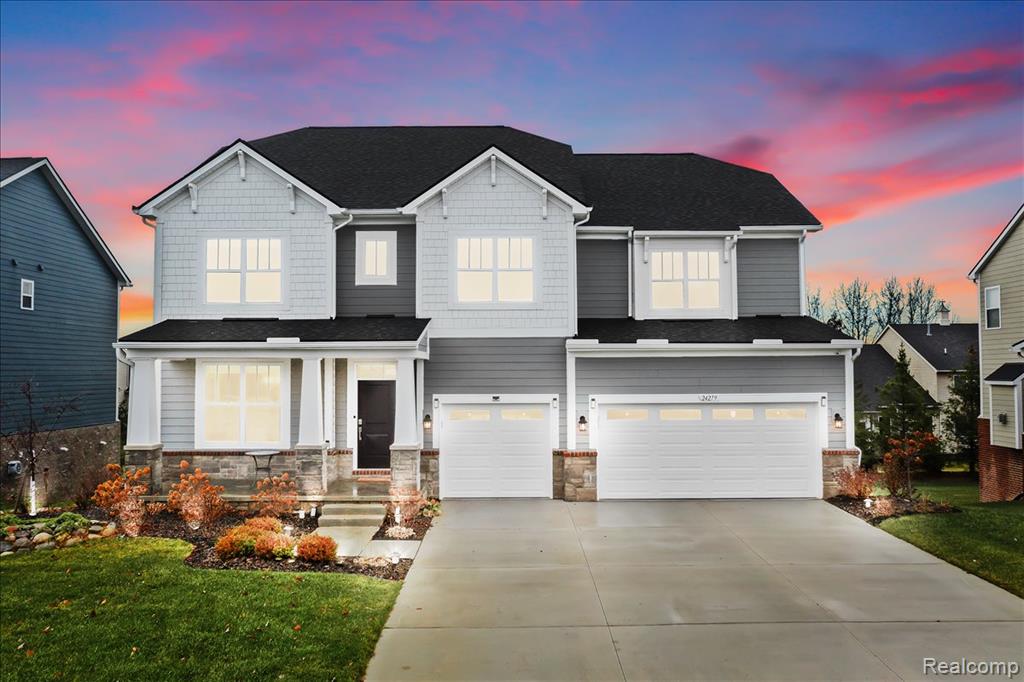 24279 Bay Laurel Lane, South Lyon, MI 48178 — front exterior