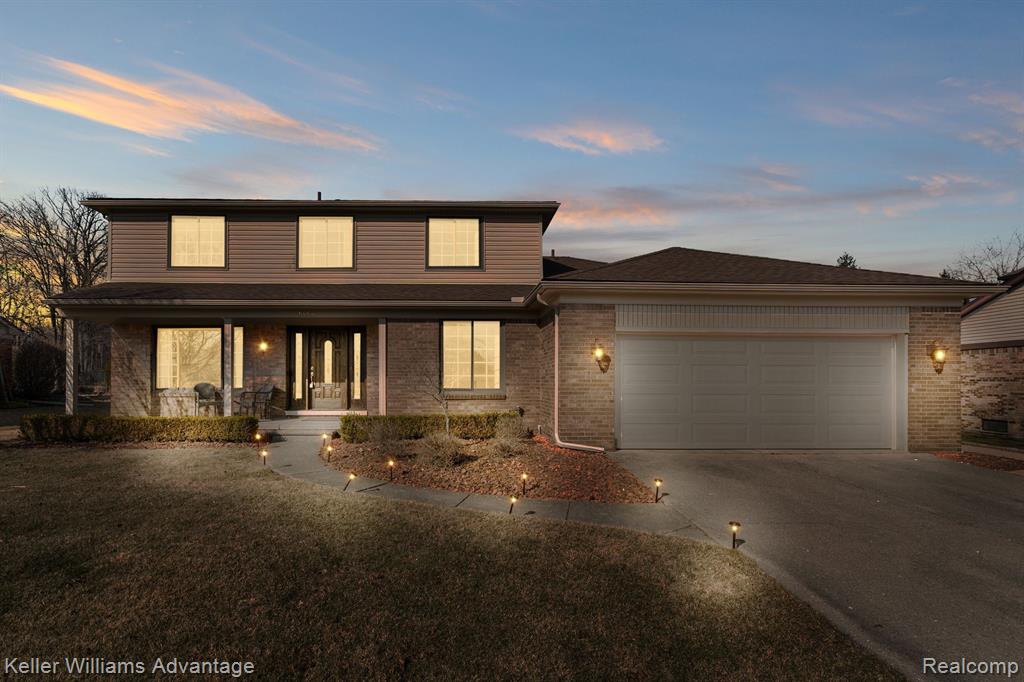 45766 PURCELL Drive, Plymouth, MI 48170 — front exterior