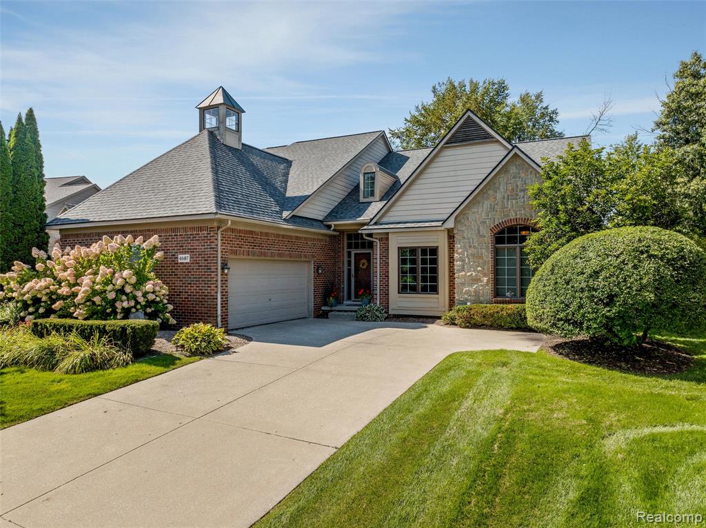 4687 Oakhurst Ridge Road, Clarkston, MI 48348 — front exterior