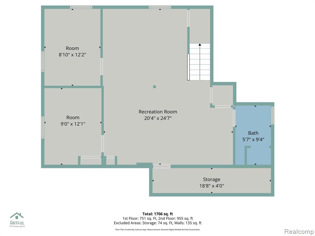 View of home floor plan