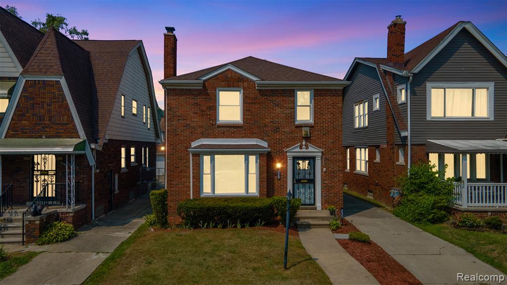 17175 Greenlawn Street, Detroit, MI 48221 — front exterior