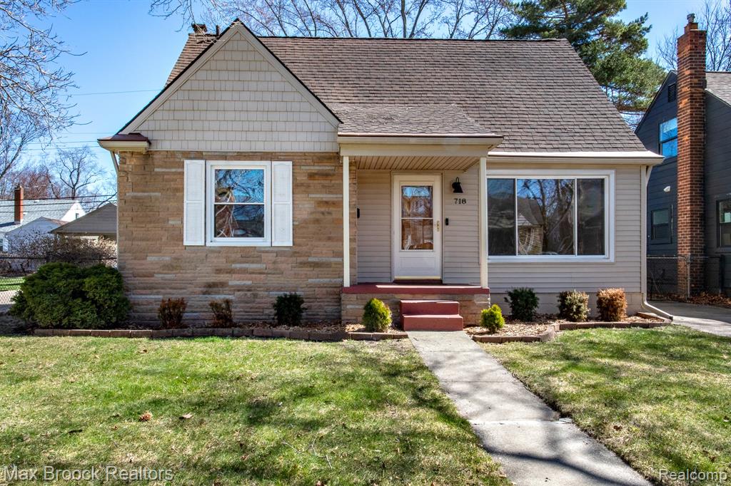 718 Meadowdale Street, Ferndale, MI 48220 — front exterior