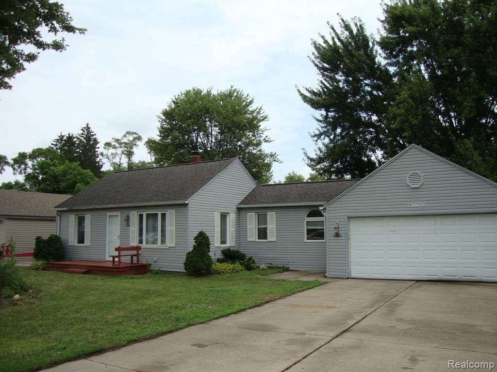 47780 Frederick Road, Shelby Twp, MI 48317 — front exterior