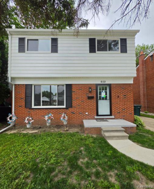 459 New York Avenue, Lincoln Park, MI 48146 — front exterior