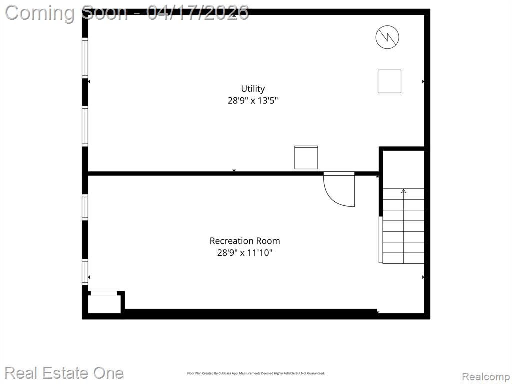 View of home floor plan