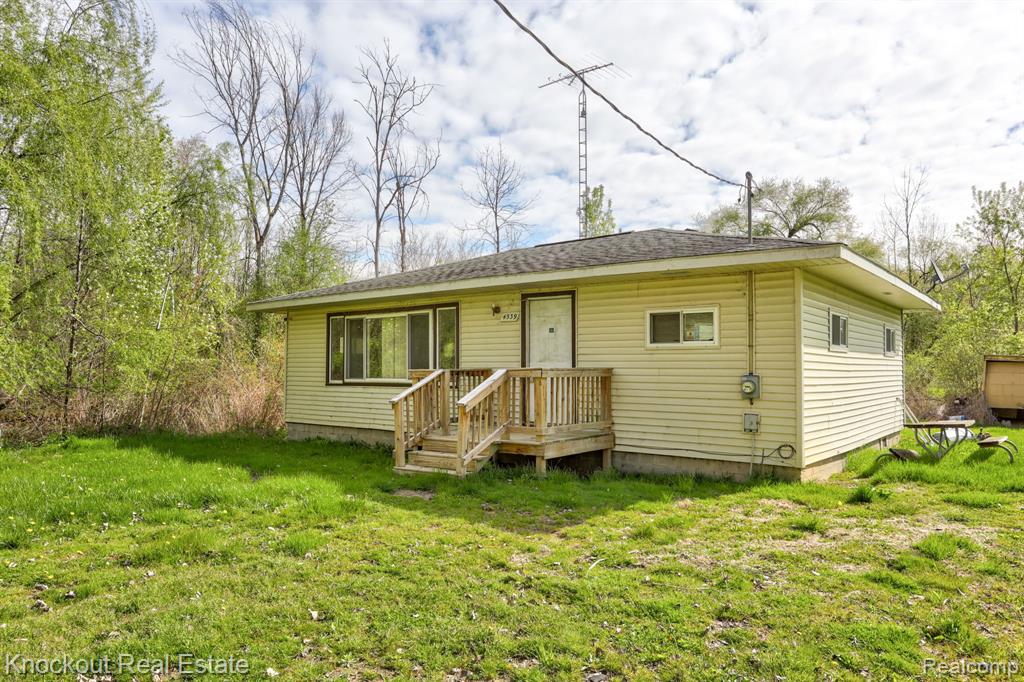 4539 Anderson Boulevard, MI — front exterior