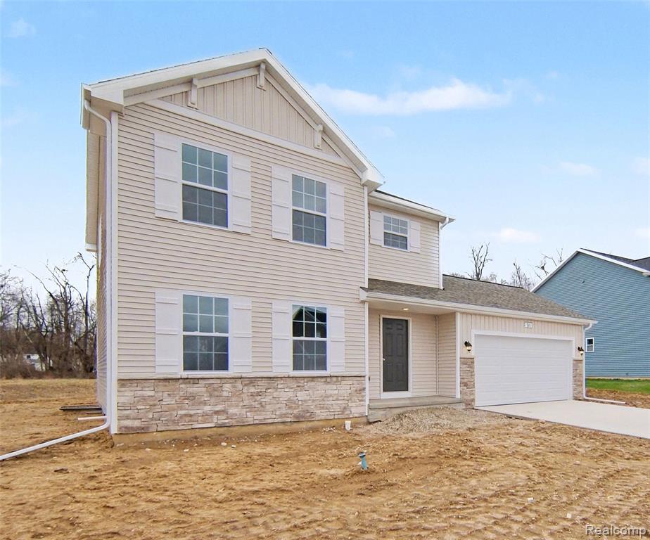 741 Lone Oak Way, Tecumseh, MI 49286 — front exterior