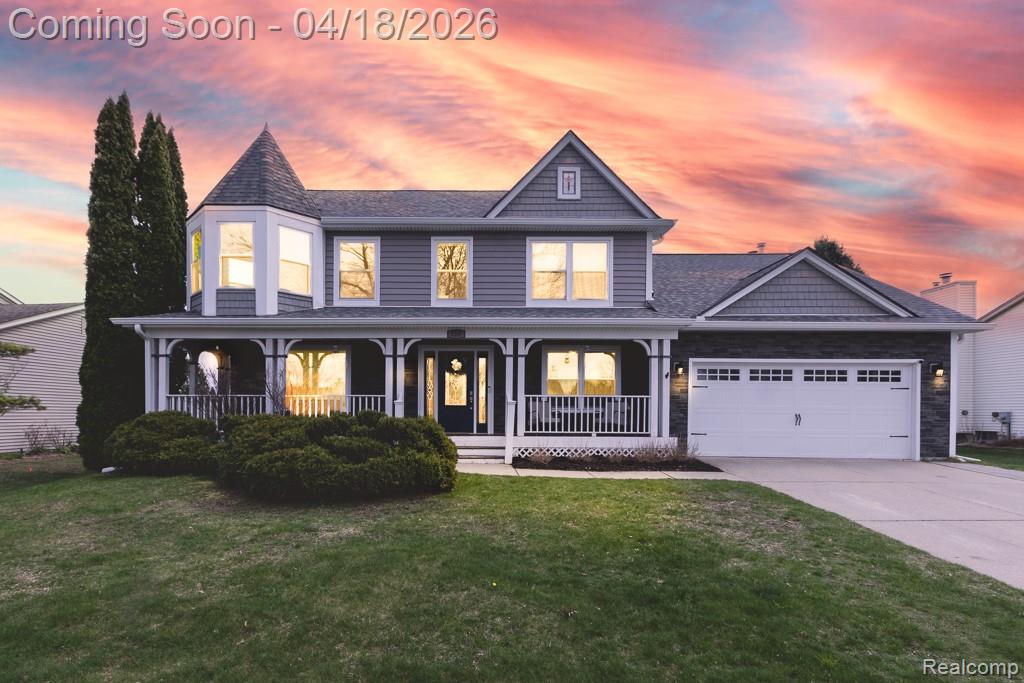 523 Dorchester Way, Milford, MI 48381 — front exterior