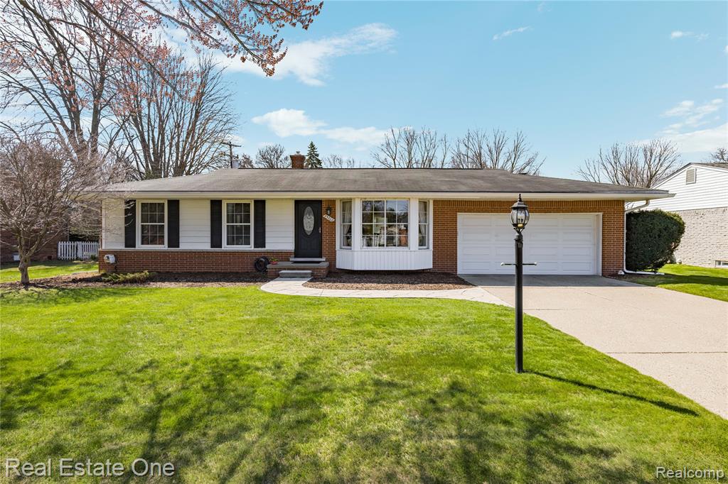 25202 Anchorage Street, Harrison Township, MI — front exterior