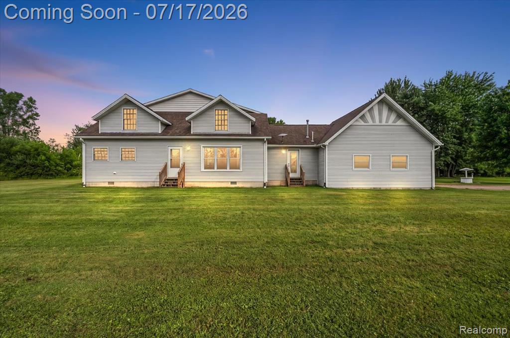 6925 Smiths Creek Road, MI — front exterior