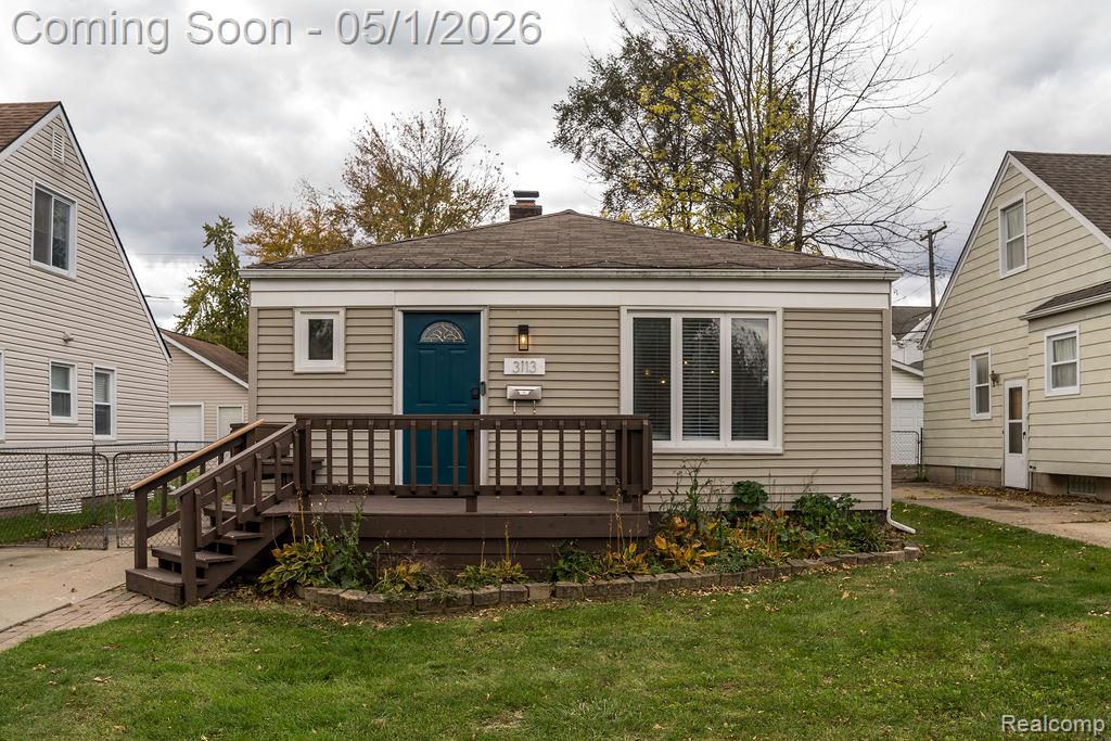 3113 Buckingham Avenue, Berkley, MI 48072 — front exterior