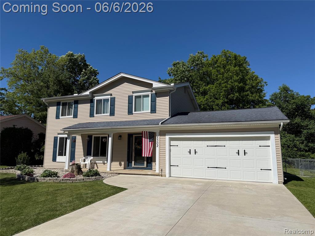 5302 Mill Wheel Drive, Grand Blanc, MI 48439 — front exterior